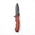 Canivete Skara Black Invictus - Cabo de Madeira Natural - Imagem 3
