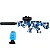 Lançador de Bolinhas de gel Orbeez M416 Azul e Branca - Imagem 2