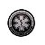 Patch Emblema SAMU Emborrachado Preto e Branco - Imagem 1