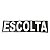 Patch Emborrachado Escolta 19x5 - Imagem 1