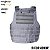 Colete Modular 3A Forhonor CINZA Cordura 1000D - Imagem 5