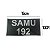 Patch Emborrachado SAMU 192 19x10 - Imagem 2