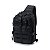 Mochila Tática Transversal Preta Assault Modular 600D - Imagem 1