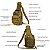 Mochila Transversal Tática Multiutilidades com Sistema MOLLE Resistente, Compacta e Versátil - Imagem 2