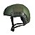 Capacete ACH Operacional com Regulagem e Trilho Lateral - Verde - Imagem 2