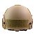 Capacete Tático Suporte NVG com Regulagem - Tan - Imagem 3