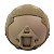 Capacete Tático Suporte NVG com Regulagem - Tan - Imagem 4