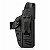 Coldre Velado Polímero GX4 CARRY Hyper Clip Cinto Tático HC020D - Imagem 1