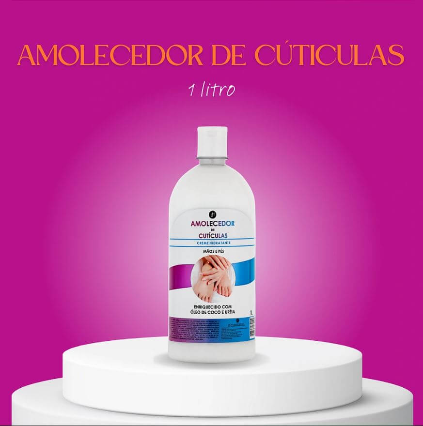 AMOLECEDOR DE CUTÍCULAS MÃOS E PÉS - 1 LT LIGHT HAIR - Imagem 2