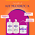 Kit Lavatório Mandioca Shampoo e Condicionador 2L + Máscara 2,5Kg - Imagem 3