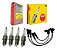 Kit Velas Ngk Bkr6ed Sct09 Fiat Corsa Citroen Preto - Imagem 7
