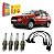 Kit Velas Ngk Bkr6ed Sct09 Fiat Corsa Citroen Preto - Imagem 4