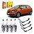 Kit Velas E Cabos Ngk Br8esd Scg101 Onix Prisma Corsa Preto - Imagem 5
