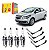 Kit Velas E Cabos Ngk Br8esd Scg101 Onix Prisma Corsa Preto - Imagem 4