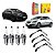 Kit Velas E Cabos Ngk Br8esd Scg101 Onix Prisma Corsa Preto - Imagem 1