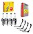Kit Velas E Cabos Ngk Br8esd Scg101 Onix Prisma Corsa Preto - Imagem 7