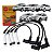 Kit Ngk Scf30 Tr6b10 Onix Prisma Cabo Velas Preto - Imagem 5
