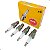 Kit Ngk Scf30 Tr6b10 Onix Prisma Cabo Velas Preto - Imagem 3
