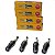 Kit Velas E Cabos Ngk Ltr7a10 Scf35 Ecosport Fiesta Focus Ka Preto - Imagem 6