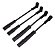 Kit Ngk Zkr8b10 Sct64 Bmw Grand Siena Preto - Imagem 4