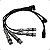 Kit Cabo De Vela Ngk Stv-25 + Jogo De Velas Ngk Bkr7esb-d Preto - Imagem 4