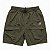 SHORTS CARGO NEW LIFE TECHWEAR MOSS GREEN - Imagem 1
