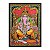Painel Indiano em Tecido - Lord Ganesha - Imagem 1