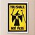 Quadro Decorativo - You shall not pass - Imagem 4