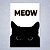 Quadro Decorativo - Meow - Imagem 2