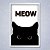 Quadro Decorativo - Meow - Imagem 4