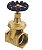Válvula Gaveta Latão BSP 150Lbs 2" - Imagem 1