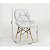 Cadeira Decorativa Slim Eiffel Branco Gelo Notável - Imagem 2