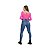 Blusa Segunda pele Feminina Verão Gola Canoa - Pink - Imagem 5