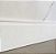 Rodapé Poliestireno Branco 20 cm Frisado / Br 2,40m - Imagem 1