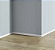 Rodapé Poliestireno Branco 7 cm / Liso / Br 2,40 m - Imagem 2