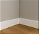 Rodapé Mdf Branco 15cm / Liso / Br 2,40 m - Imagem 1