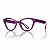 Óculos de Leitura Gatinho Roxo - Imagem 1