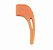 Stopper Silicone Médio Laranja - Imagem 1