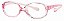 Armação Active Spring Oval 44x15 Rosa Claro - Imagem 1