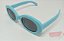 Oculos Solar Infantil 43x21 Azul C/Estojo - Imagem 1