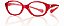 Armação Active Spring Gatinha 40X14 Vermelho - Imagem 1