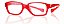 Armação Active Spring Gatinha 42x13 Vermelho - Imagem 1