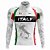 Camisa de ciclismo masculina manga longa Be Fast Classic Italy - Imagem 1