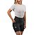 Bermuda ciclismo feminina Free Force Basic com 3 bolsos - Imagem 1