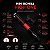 Mini bomba de ar bike High One GP-48 portátil 100 psi c/ suporte - Imagem 5