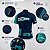 Camisa ciclismo ERT Classic MTB Azul proteção UV unissex - Imagem 2