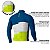Camisa ciclismo manga longa unissex ERT Elite Blue slim fit - Imagem 2