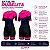 Macaquinho ciclismo feminino ERT Elite Rubelita forro em gel - Imagem 4