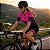 Macaquinho ciclismo feminino ERT Elite Rubelita forro em gel - Imagem 3