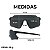 Óculos de Sol esportivo HB Quad X 2.0 Matte Black - Imagem 4